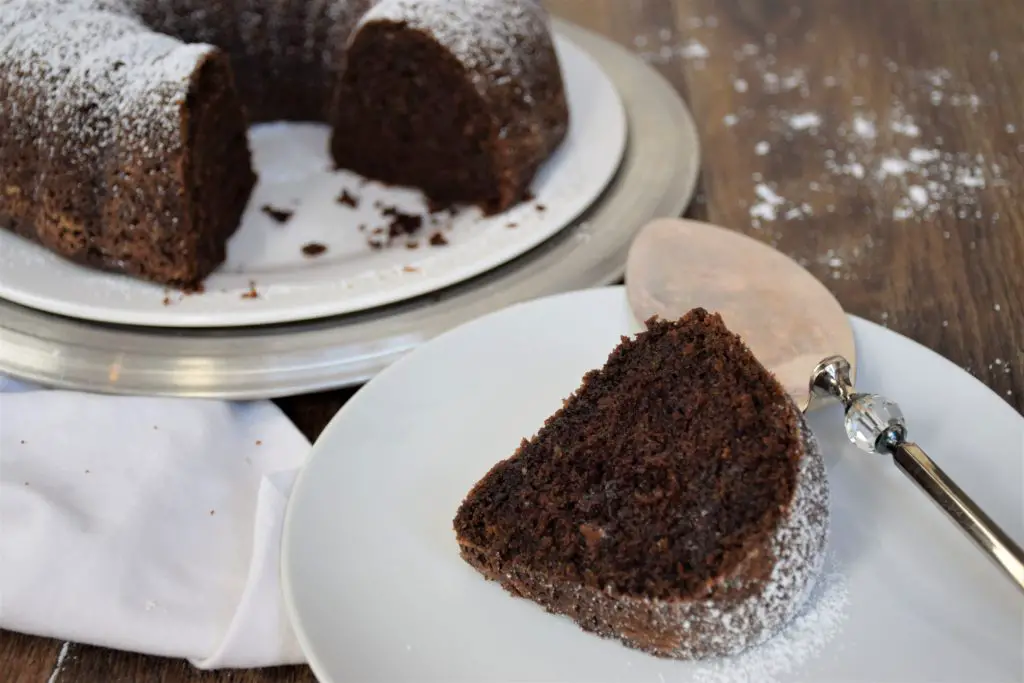 Chocolate Zucchini Bundt Cake - This Bread Will Rise